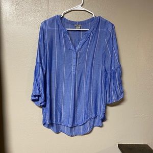 G.H Bass and Co. Lightweight Blue Blouse